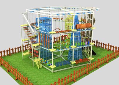 China Ninja Warrior Outdoor Playset Outdoor Playground Warrior Way Play Area Equipment for sale