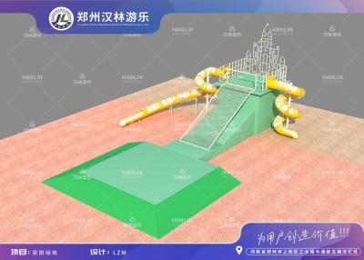 Cina L'acciaio inossidabile del parco di divertimenti diapositiva lo scorrevole all'aperto del campo da giuoco Ss304 di 76cm in vendita