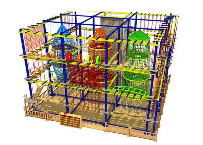 China Children'S Indoor High Ropes Course Park Equipment for sale