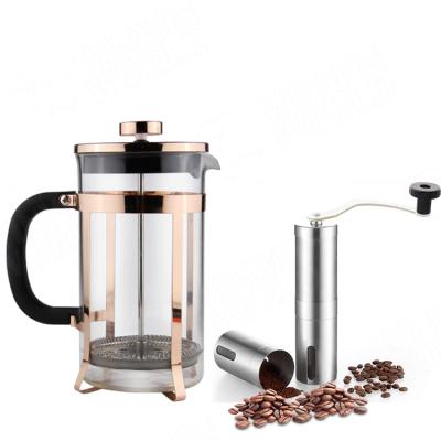 China WITH LID Kitchen Tool Fashion Design Customized Stainless Steel 350ml Tea Maker Plunger 350ml French Coffee Press for sale