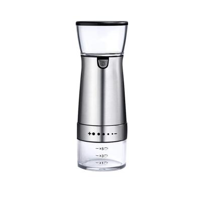 China 2021 New Arrival Viable USB Electric Coffee Grinders Rechargeable Burr Grinder, Coffee Bean Grinder For Herbs, Nuts, Beans for sale