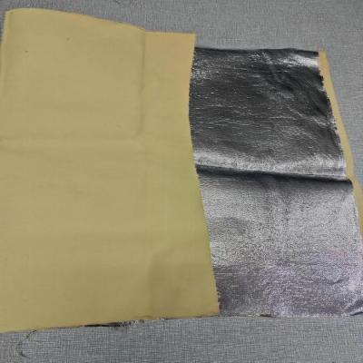 China El color natural el 100% Para Aramid aluminizó tejer del satén de la tela en venta