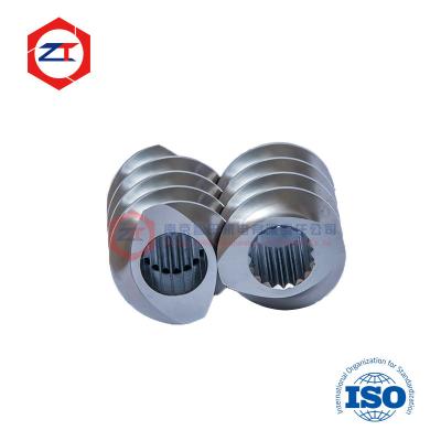 China Pellet-Maschinen-Teile OD 62.4mm Schneckenelement-hohe Selbstreinigungs-Kapazität-Futtermühlen-Teile zu verkaufen