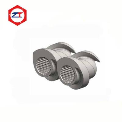 Chine Une vis principale d'extrudeuse de zone d'admission de SK, pièces de machine d'extrudeuse segments de vis de 62.4mm OD pour la série de Leistritz d'extrudeuse à vendre