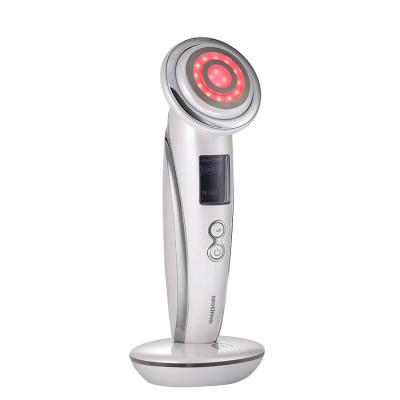 China Galvanic Dye Removal Photon LED Therapy EMS/RF Frequency Face Skin Care Massager Beauty Device for sale