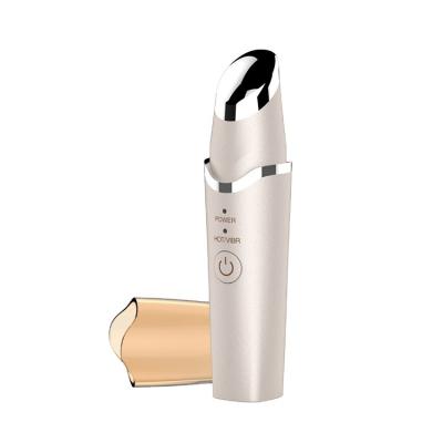 China Hot Product EMS Anti-puffiness Eye Massager Wand Eye Massager Pen Magic Eye Wand With Heating And Cooling for sale