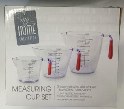 China FBTZ102803 for wholesales set of 3 measuring cups 8oz/16oz/33oz for sale