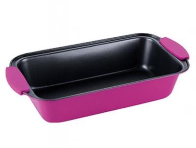 China Non-stick bakeware Loaf bread Pan with Silicone Handle Multicolor Available for sale