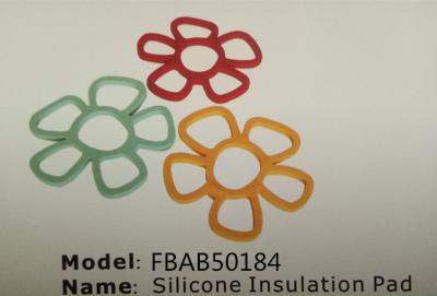 China FBAB50184 for wholesales flower shape mini silicone insultion pad for sale