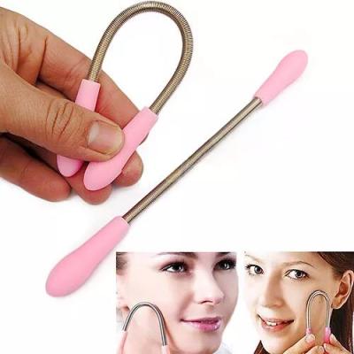 China Safely Remove New Women Facial Skin Hair Remove Kit Spring Roller Epliator Remover Kit for sale