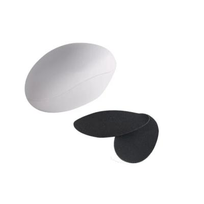 China New Arrivals Eco - Friendly Egg Shape Sharpening Stainless Steel Callus Removers And Foot Files for sale