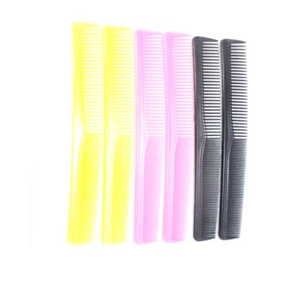 China Salon Black Hair Cutting Salon Comb With Fine Wide Tooth For Hairdresser Factory Price for sale