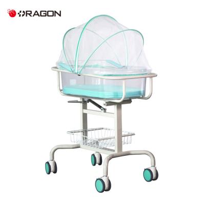 China Factory Wholesale Modern Manual Hospital Medical Portable Newborn Baby Crib en venta