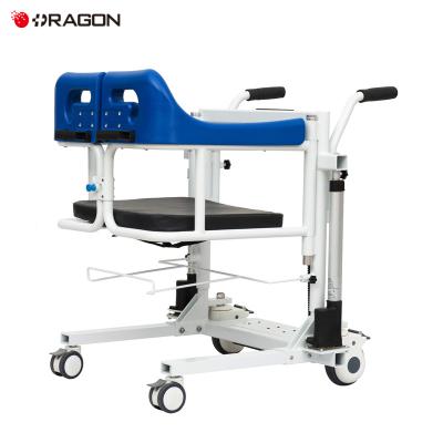 中国 Factory Wholesale Electric Transport Transfer Lift Patient Chair With Commode DW-TPC05 販売のため