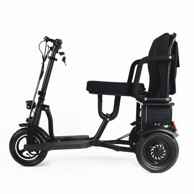 China Fr Steel Foldable Electric Mobility Scooter Tricycle Elderly Disabled en venta