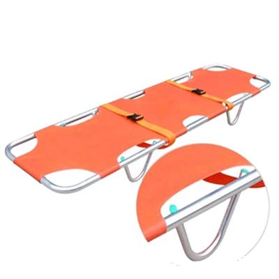 China Portable Aluminum Alloy Ambulance Medical Use Folding Stretcher Te koop