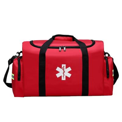 China Medical First Aid Kit Bag Waterproof Large Multifunctional First Aid Apparatus Reflective Empty à venda