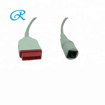 China TPU GE Marquette Healthcare > Ibp Compatible Ibp Cable medex/abbott Ibp Transducer for sale