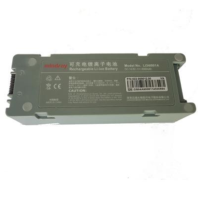 China Mindray Plastic Rechargeable Li-ion Battery, 6600mAh Defibrillator, Medical Device Beneheart D6 Battery for sale