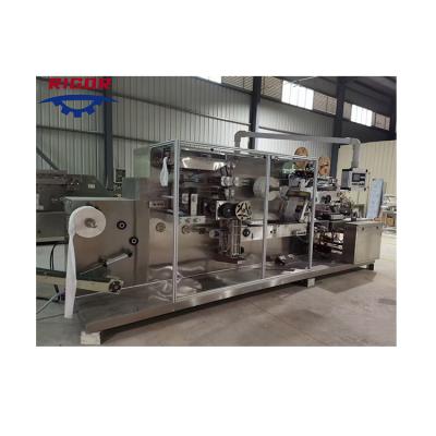 China Full Automatic Hotels Wet Wipes Making Machine Small Package Wet Wipes Machinery for sale