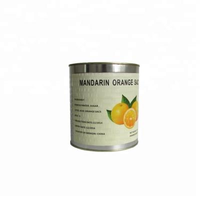 China Normal Hot Sale Canned Chinese Honey Orange Orange Bag In 3L Tins With 60% Pulp for sale