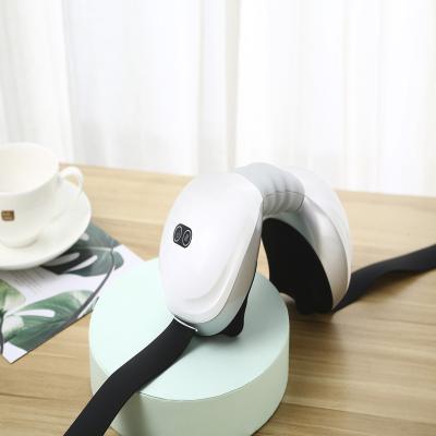 China Rechargeable Car Electric Pulse Back Neck Cervical Vertebra Massager for sale