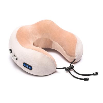 China Hot Selling Car Neck Massage Travel Pillow U Shaped And Home Massage Pillow for sale