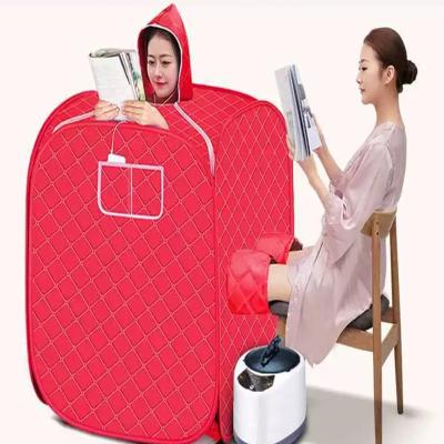 China High Quality Pink Home Steamer Mini Portable New Style Fashion Computer Control Panel With Heater Sauna Room for sale