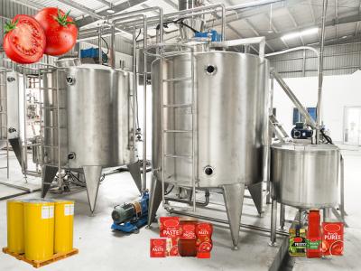 China Automatischer Edelstahl der Tomaten-20T/H der Werkzeugmaschine-304 zu verkaufen