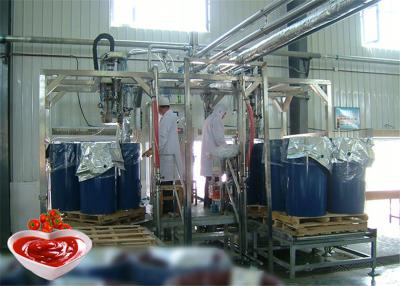 China Aseptisch de Verwerkingsmateriaal 25T/D 380V van de Zak Automatisch Tomatenpuree Te koop