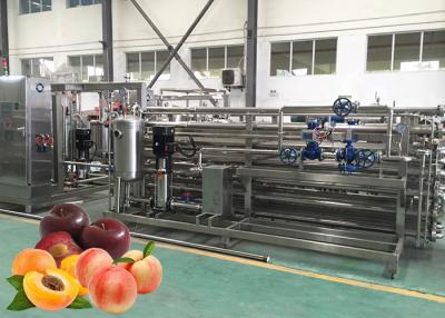 China Steuerung des Frucht-Pasten-Nahrungsmittelsterilisator-Maschinen-Soßen-Sterilisierungssystem-PLC zu verkaufen