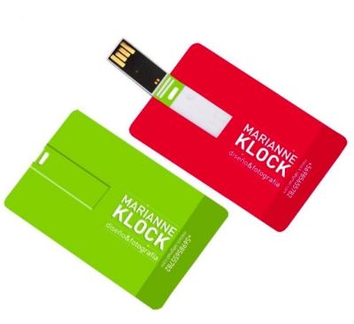 China Promotion\Business\School\Office Super Thin Credit Card Usb Stick Pendrive Wholesale Customized Flash Printing Business Card 128Mb Usb Disk Customized Drive 8Gb 64Gb for sale