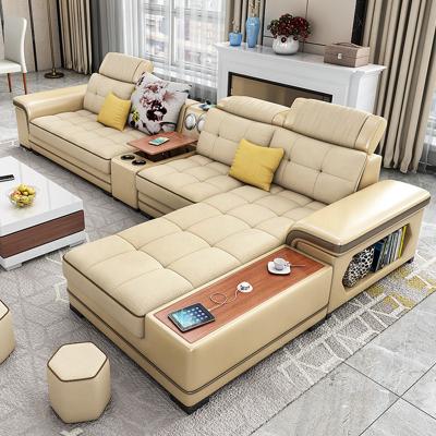 China Popular Extended Corner Sofas Post-modern Elegant Nordic Style Sofa Combination Durable Sectional Sofa for sale