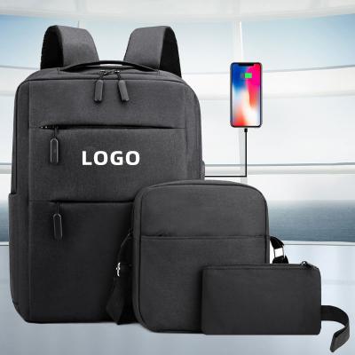 China With waterproof custom kaukko black smart custom laptop men laptop travel usb newcomer logo bag package back backpacks with usb charging port for sale