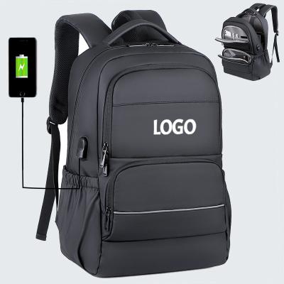 China With USB brevite black brevite black rucksack university men backbag travel custom logo mochilas smart waterproof laptop laptop bags backpack for sale