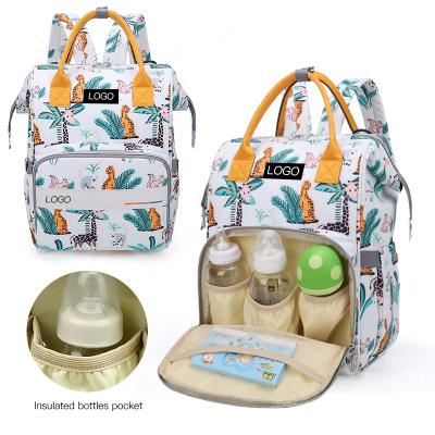 China With USB OEM ODM Waterproof 2022 Maternity Carry Bed Convertible Travel Designer USB Mummy Backpack Diaper Baby Wet Bag for sale