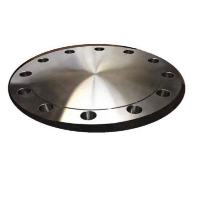 China Stainless Steel 304/316/304L/316L DN100 A105 Carbon Steel Blind Flange For Pipeline Transport for sale