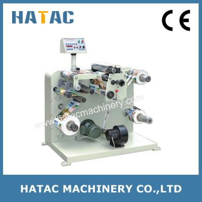 China Economic Food Label Slitting Rewinding Machine,Surface Rewinding Trade Mark Slitting Machine,Bond Paper Slitting Machine for sale