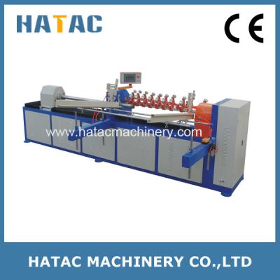 China Fully Automatic Paper Core Cutting Machine,Paper Core Grooving Machine,Paper Tube Curling Machine for sale