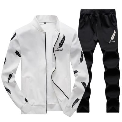 China Wholesale Antibacterial Customized Sweat Suit Men Jogging Sports Mens Jogging Suits for sale