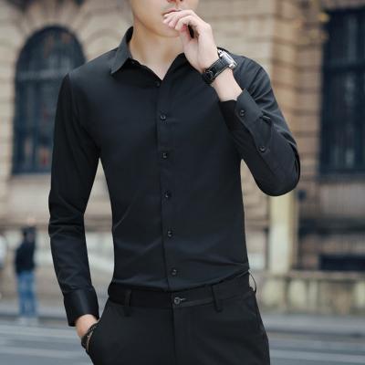 China Breathable Custom Made Men Love Fashion Cotton Long Sleeve Breathable Check Collar Men Asian Size for sale