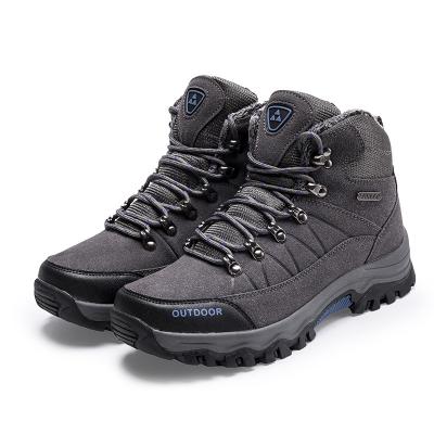 China Brand Customized Waterproof Durable Waterproof Rubber Desert Mountain Hiking Outdoor Shoes Men's Fashion for sale