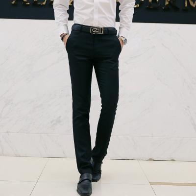 China New Fashion Men's Breathable Business Formal Slim Pants Suits Breeches Men for sale