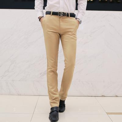 China High Quality Breathable Summer Business Casual Pants Suit Slim Pants Men for sale