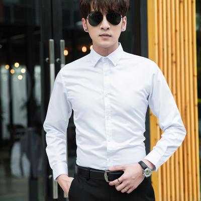 China Breathable China Factory Formal Shirts For Men Turn White Mens Shirt for sale