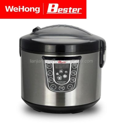 China Digital Round Shape Automatic Cooking Rice Cooker for sale