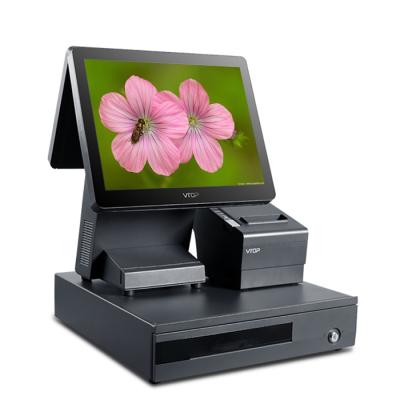 China 15 Inch Liquor POS System With Printer And Cash Drawer 64G/8G for sale