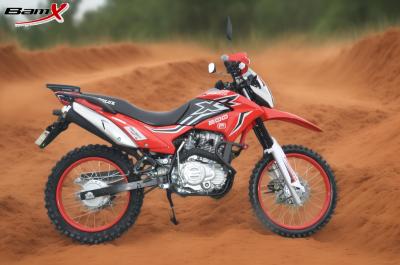 中国 10kw 7000rpm Enduroの二重スポーツのオートバイ4の打撃200cc LEDライト手Protecter 販売のため