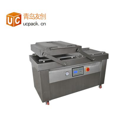 China Full Automatic Food Double Chamber Vacuum Packing Machine For Meat / Poultry for sale