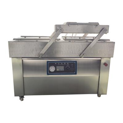 China Food Meat Rice Double Chamber Vacuum Packing Machine for sale